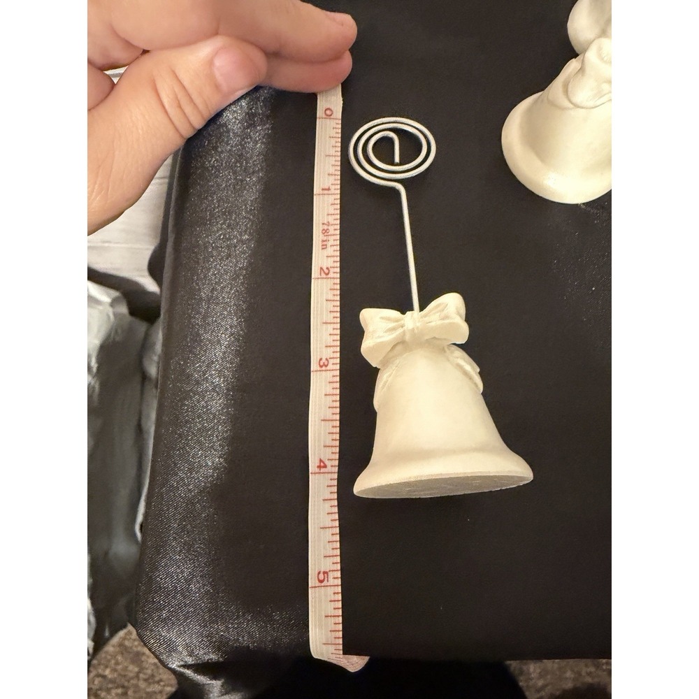 Vintage Place Card Holder Bell & Bow 134 Pieces - Picture 4 of 6